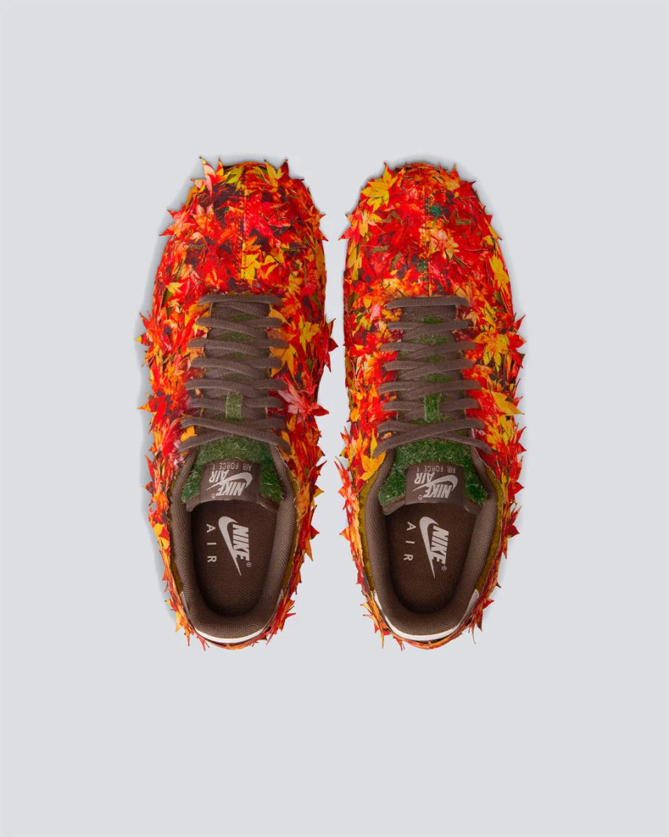 Nike Air Force 1 Low LX Leaf Camo Naranja y Verde Hombre - Image 4