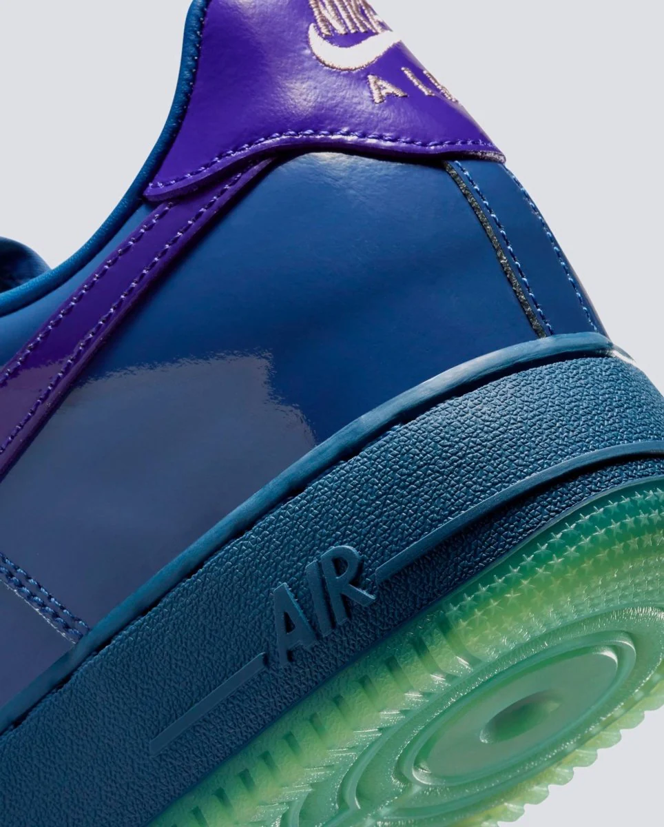 Nike Air Force 1 Low Patent Leather azul hombre - Image 6