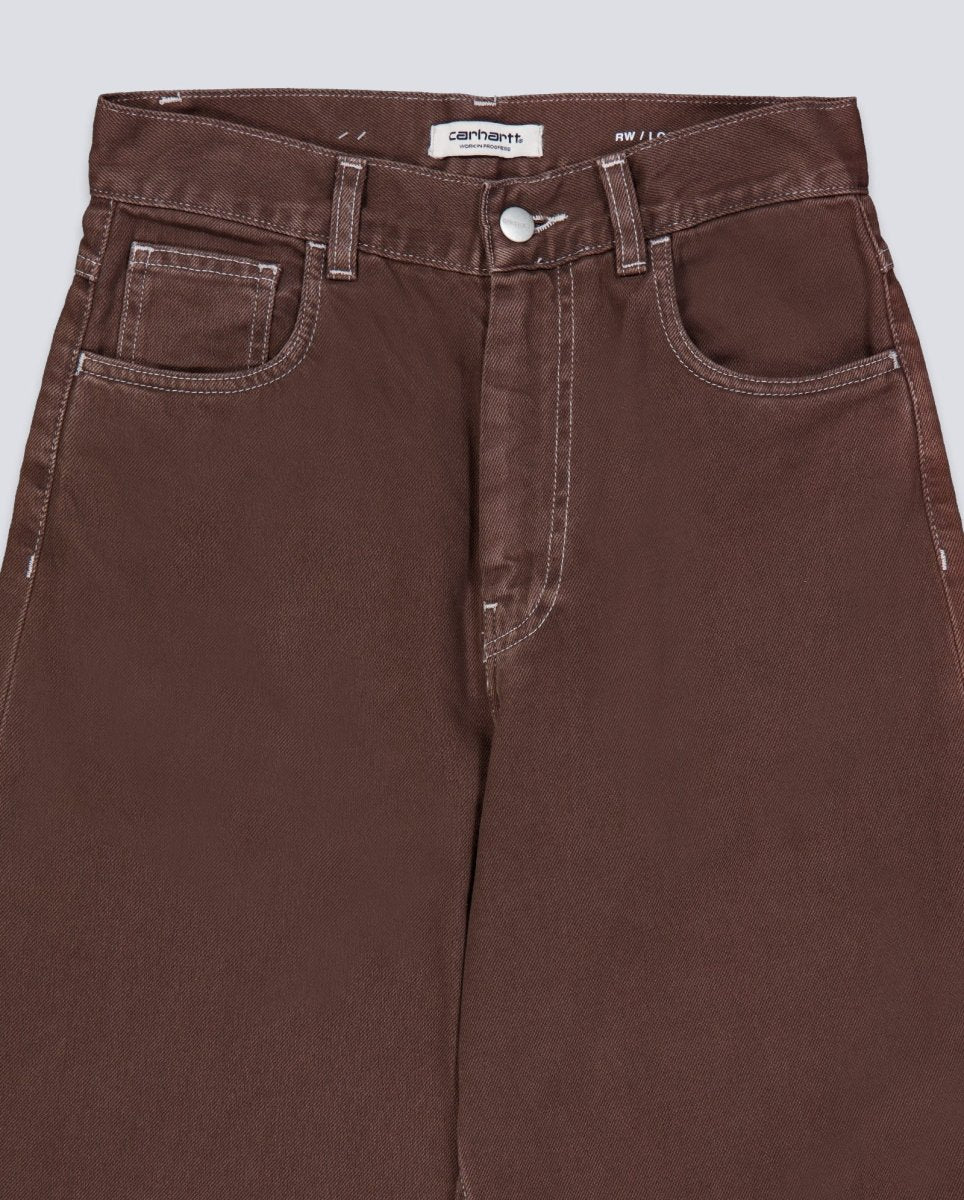 Pantalón Carhartt WIP Brandon Marrón Mujer - Image 3
