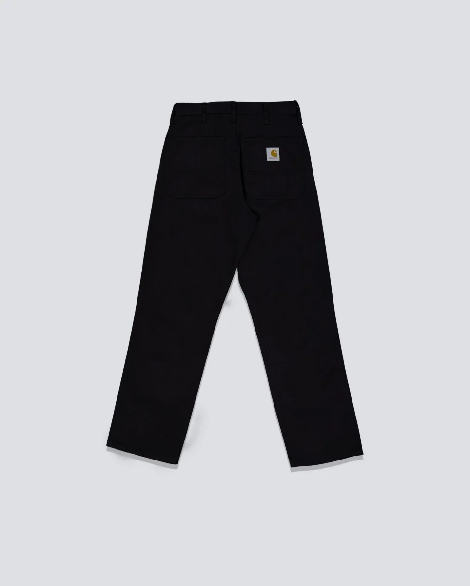 Pantalón Carhartt WIP Simple Negro Unisex