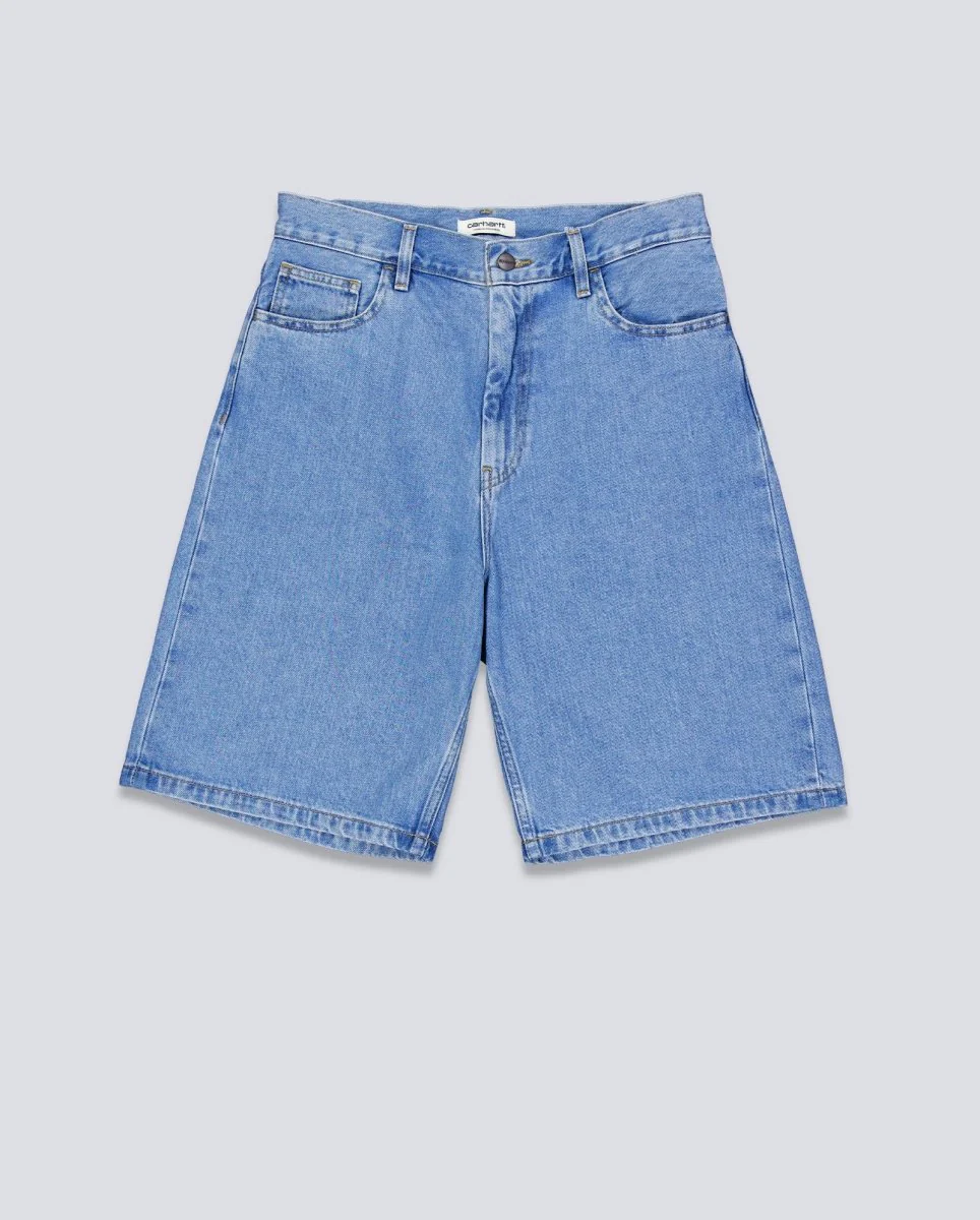 Pantalón Corto Carhartt WIP Brandon Azul Claro Hombre