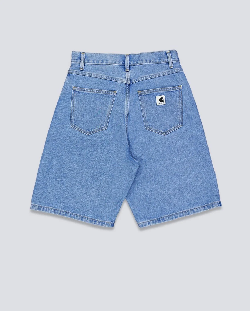 Pantalón Corto Carhartt WIP Brandon Azul Claro Hombre - Image 4