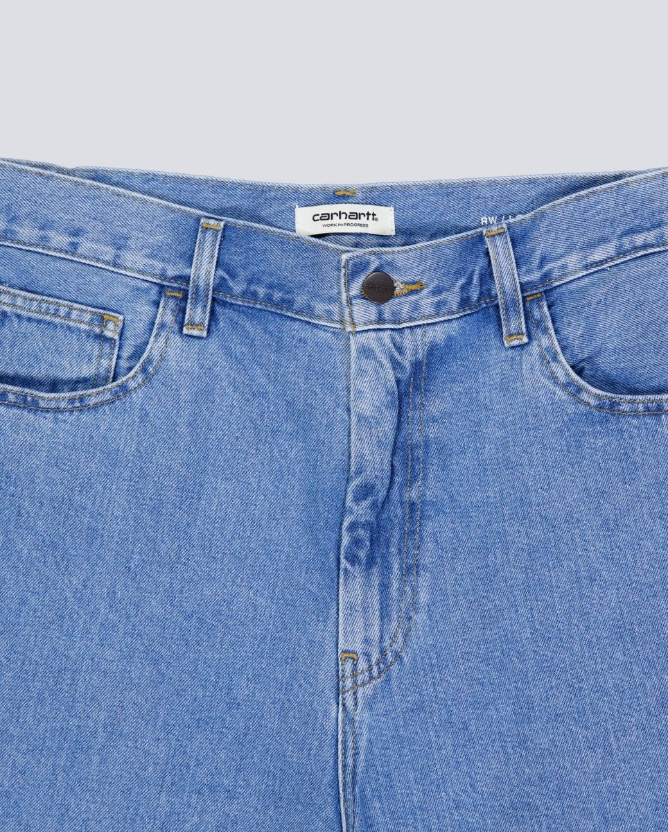 Pantalón Corto Carhartt WIP Brandon Azul Claro Hombre - Image 5