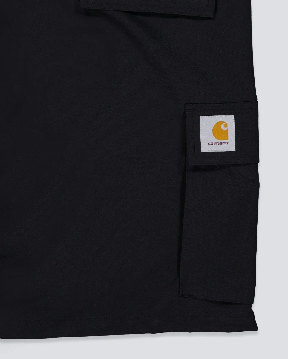 Pantalón Corto Carhartt WIP Kade Cargo Negro Hombre - Image 6