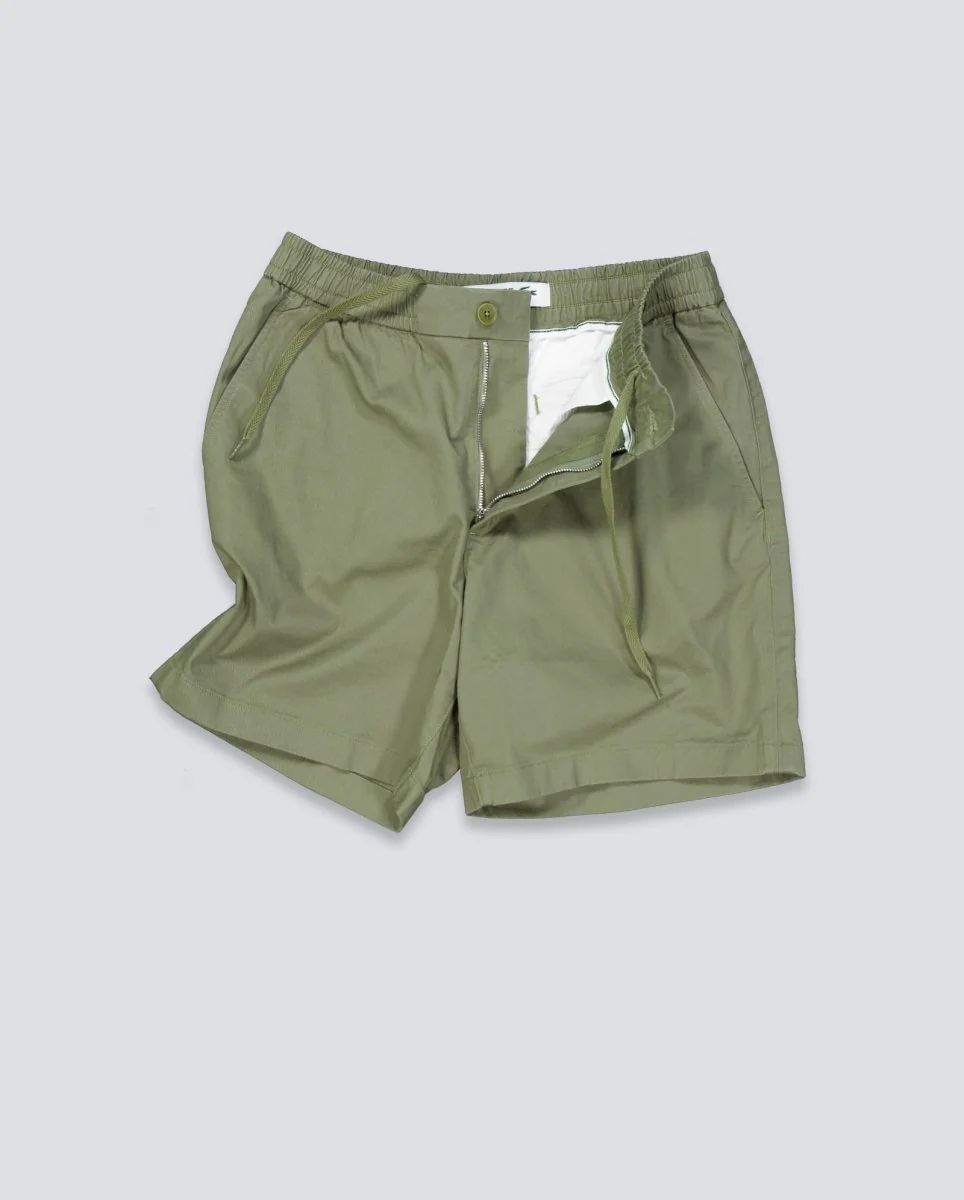 Pantalón Corto Lacoste Caqui Hombre - Image 2