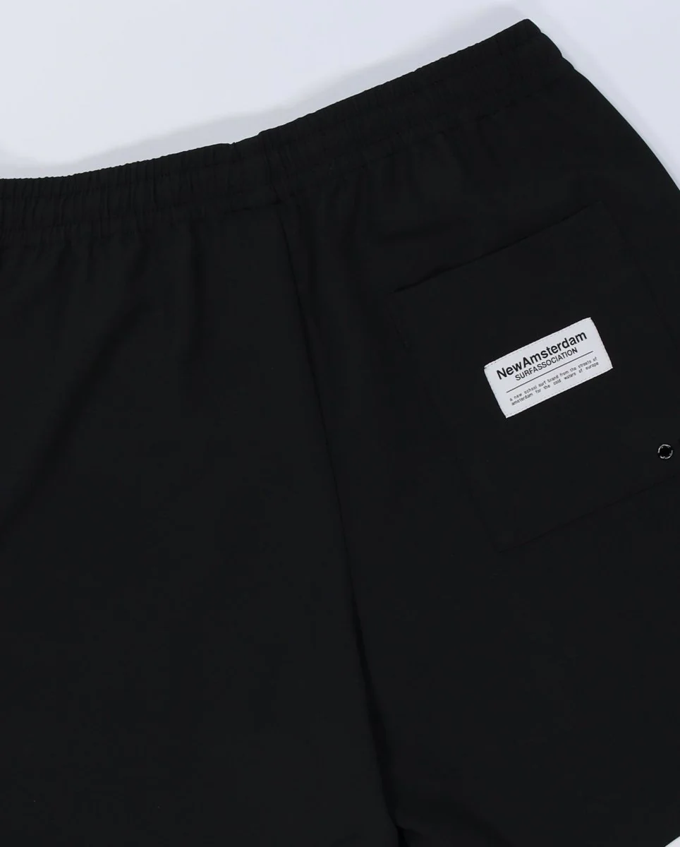 Pantalón Corto New Amsterdam Surf Association Work Negro Hombre - Image 3
