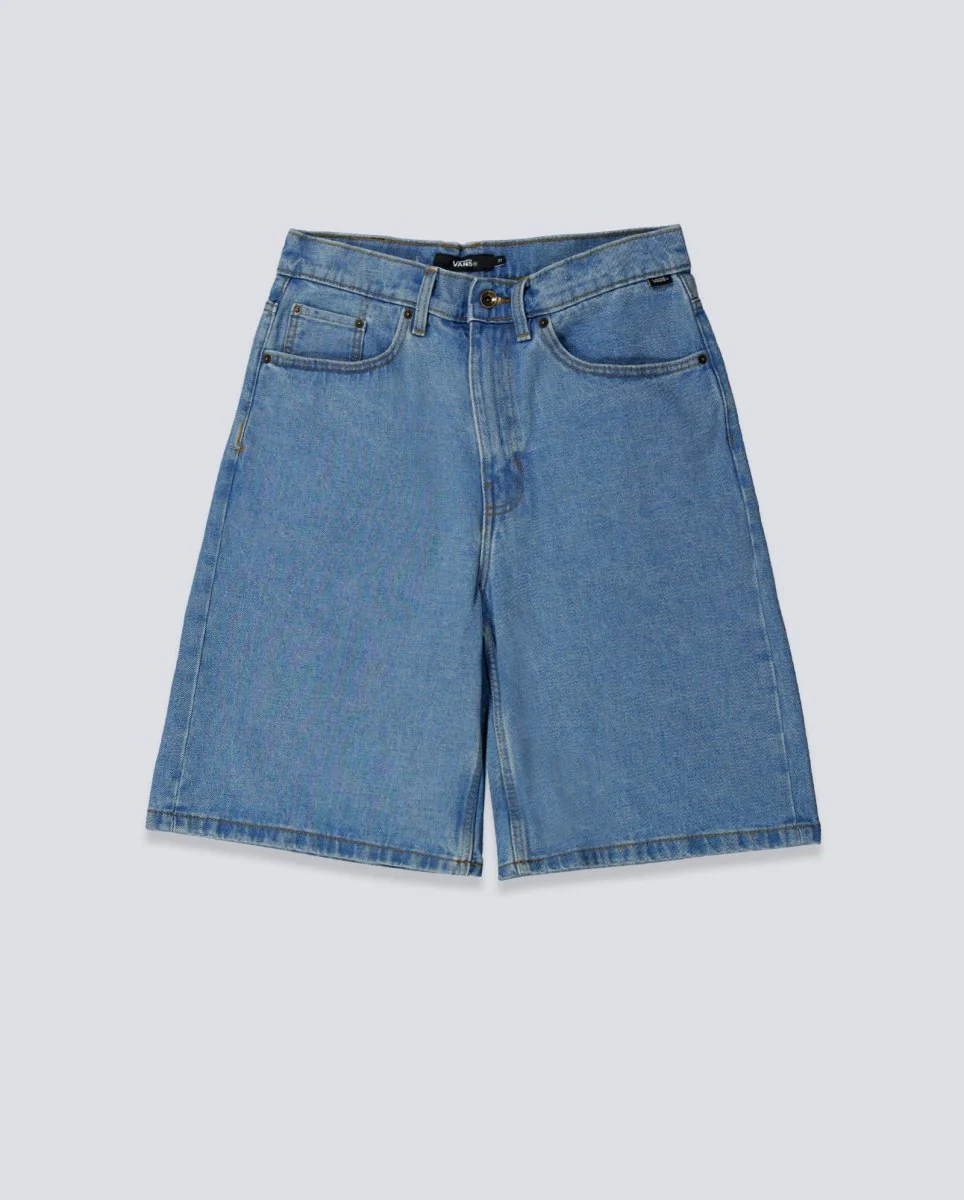 Pantalón Corto Vans Check-5 Baggy Denim Azul Unisex