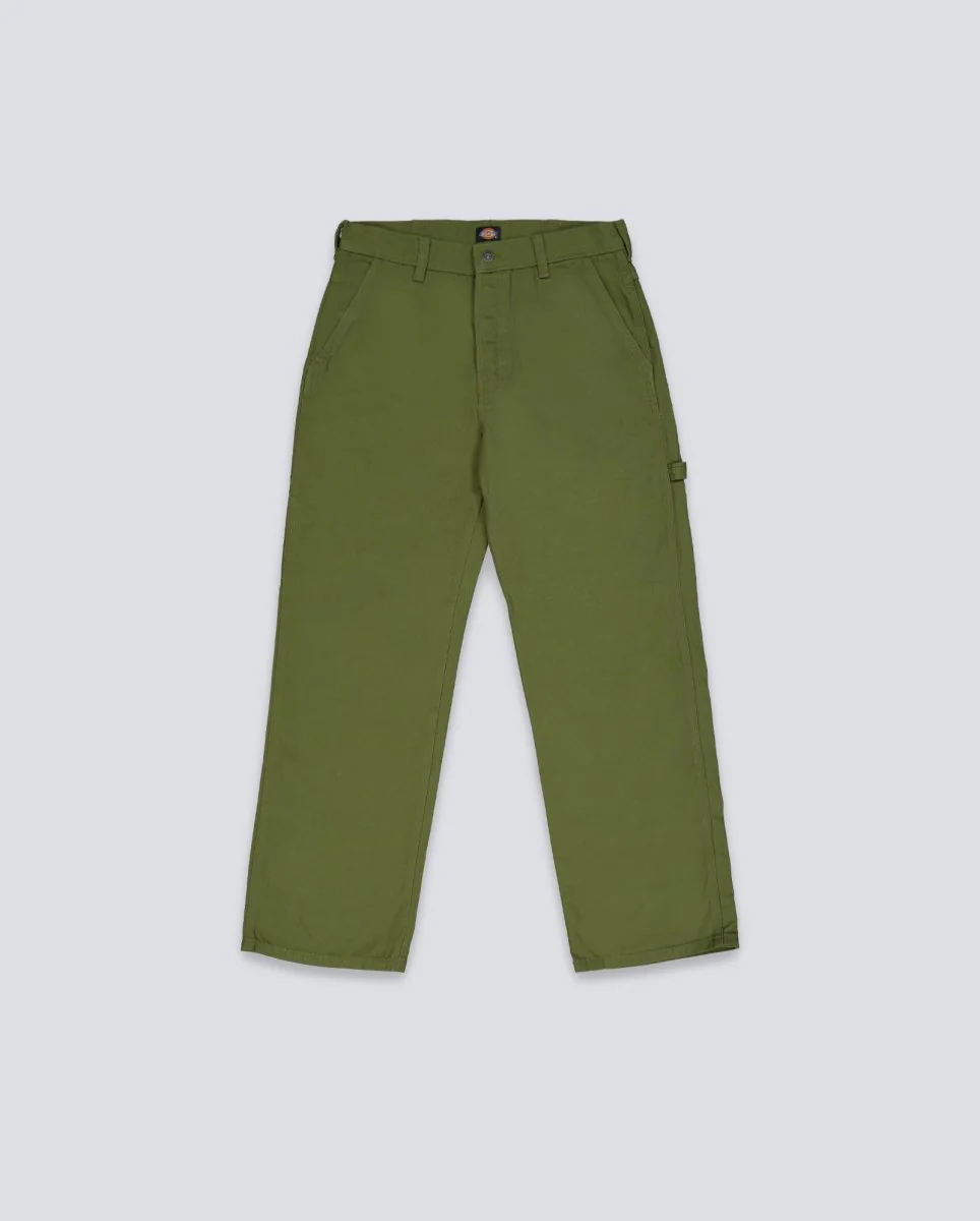 Pantalón Dickies Canvas Carpenter Lighweight Verde Hombre