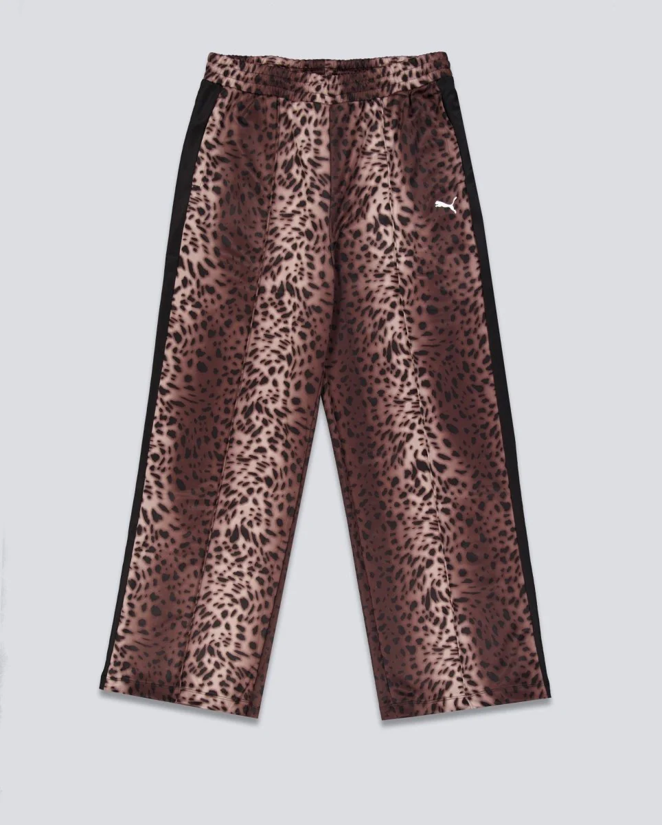Pantalón Puma T7 Leo Luxe Negro Mujer