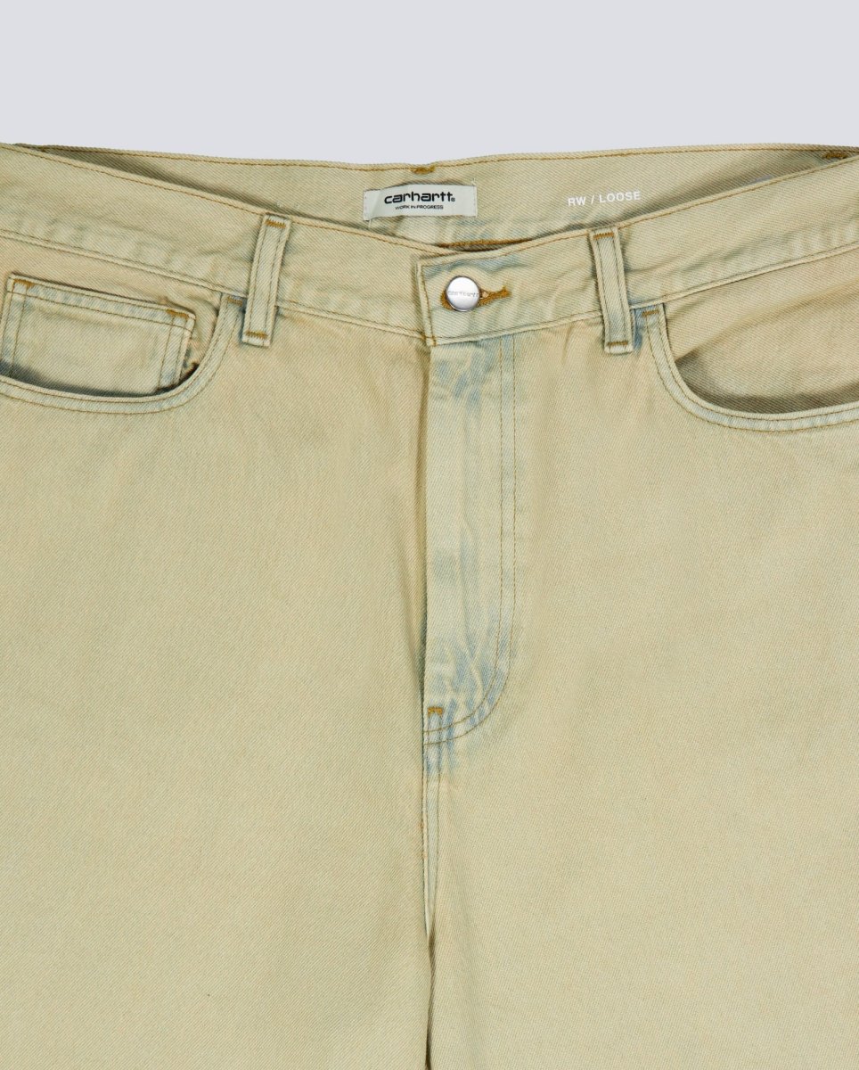 Pantalón Vaquero Carhart WIP Brandon Pant Beige Mujer - Image 4