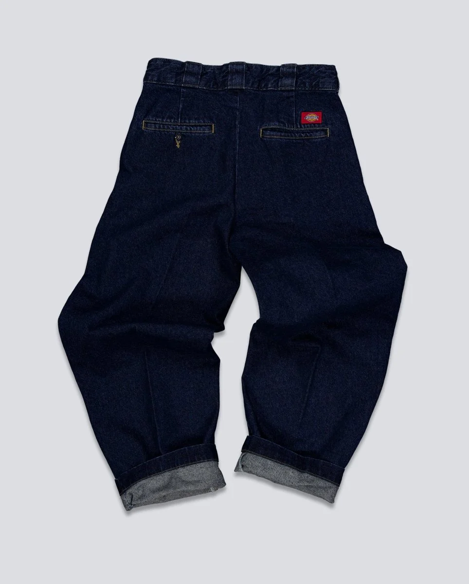 Pantalón Vaquero Dickies 877 Barrel Leg Work Azul Oscuro Hombre - Image 2