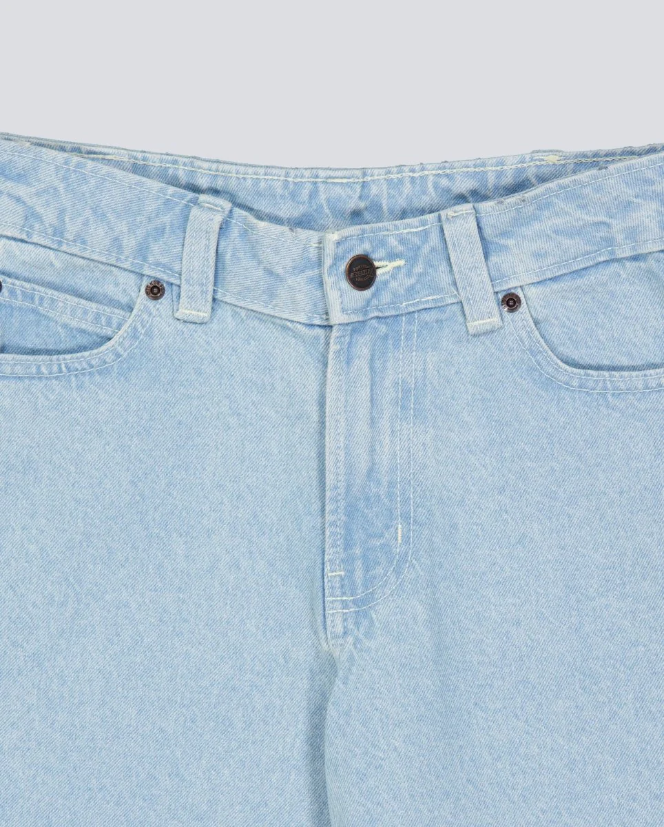 Pantalón Vaquero Dickies 957 Loose Tapered Work Jeans Azul Claro Mujer - Image 6