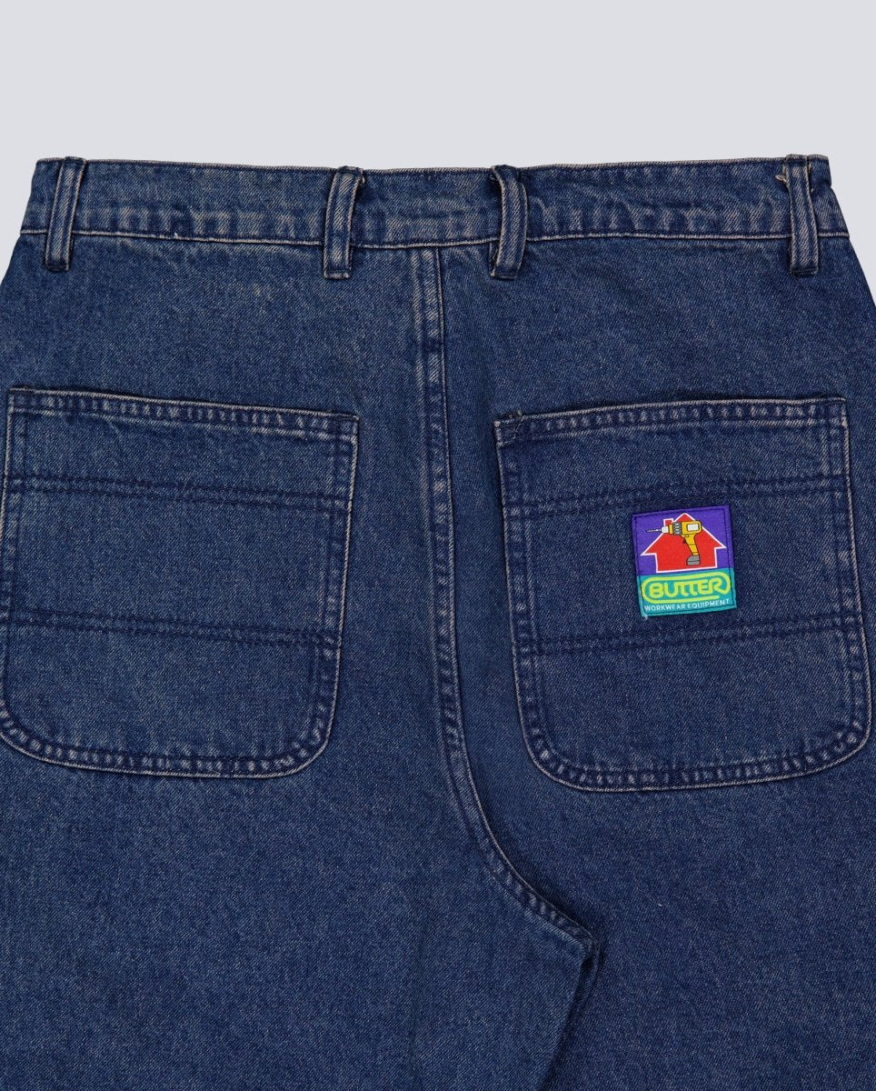 Pantalones Cortos Butter Goods Denim Azul Unisex - Image 3