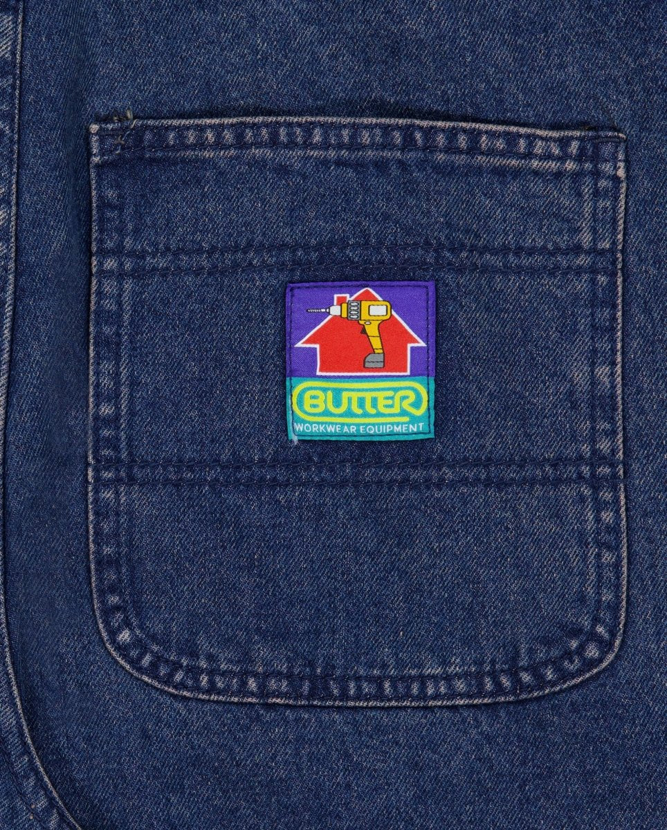 Pantalones Cortos Butter Goods Denim Azul Unisex - Image 5