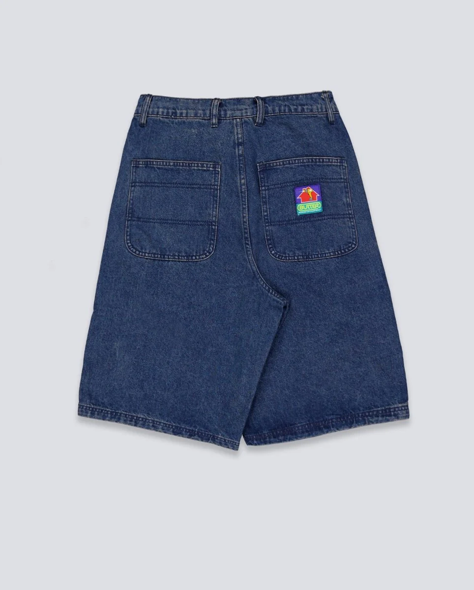 Pantalones Cortos Butter Goods Denim Azul Unisex - Image 6