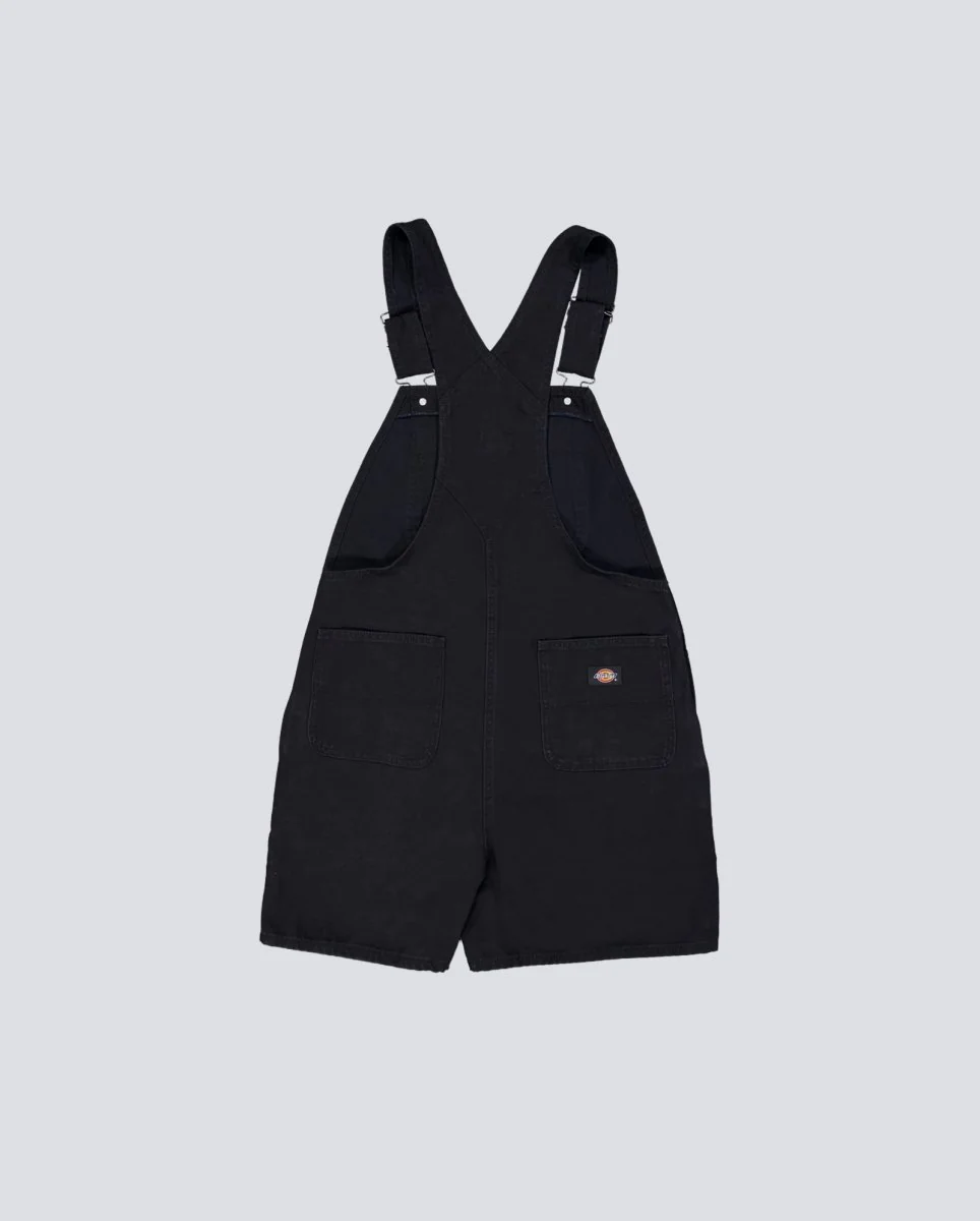 Peto Corto Dickies Duck Canvas Negro Mujer - Image 3