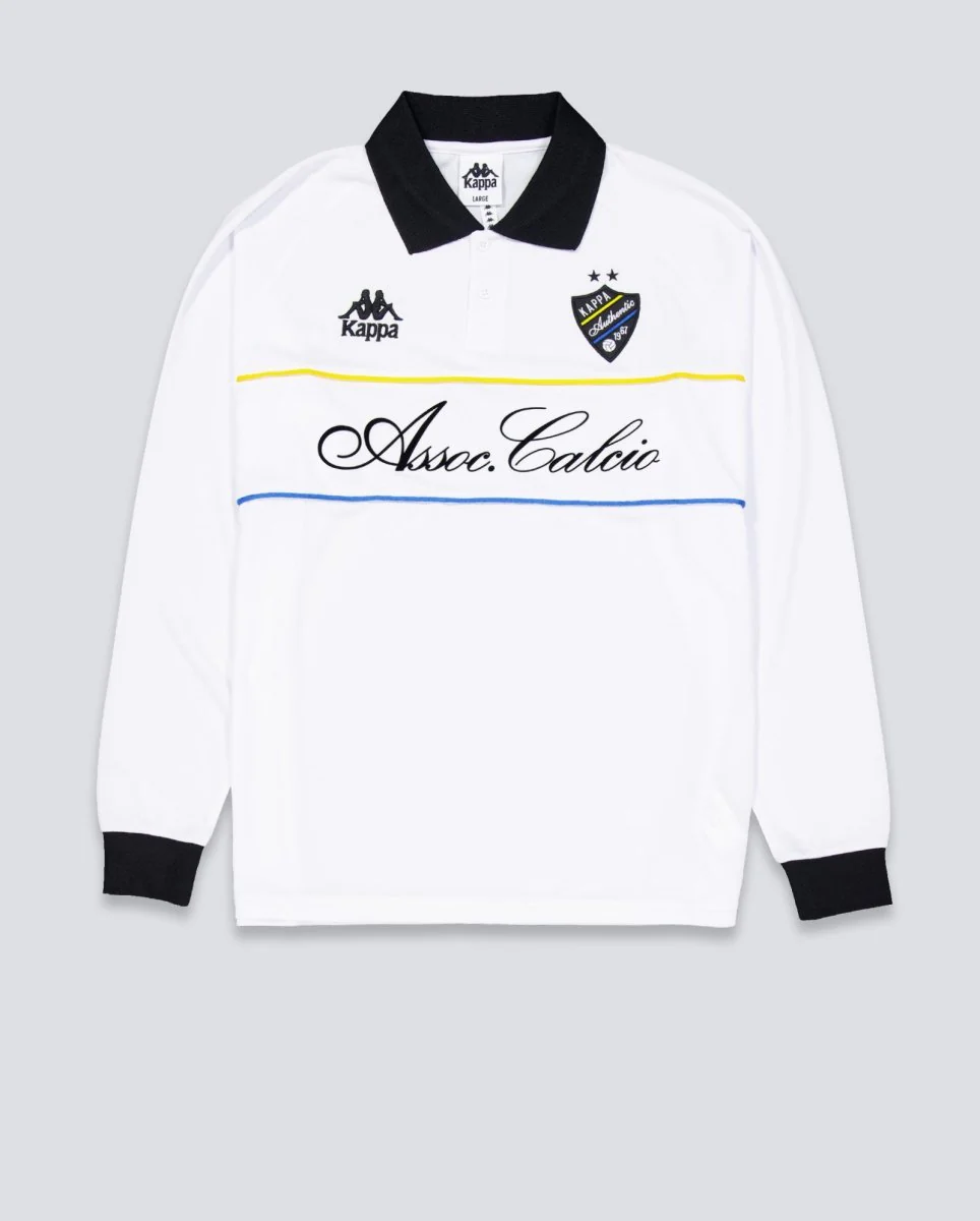 Polo Kappa Olafure Blanca Unisex