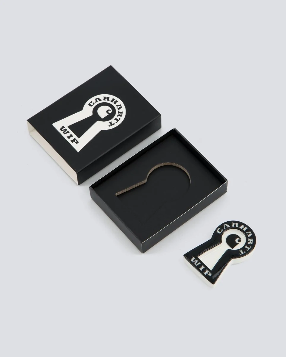 Porta Incienso Carhartt WIP Locked Cone Blanco Negro - Image 2