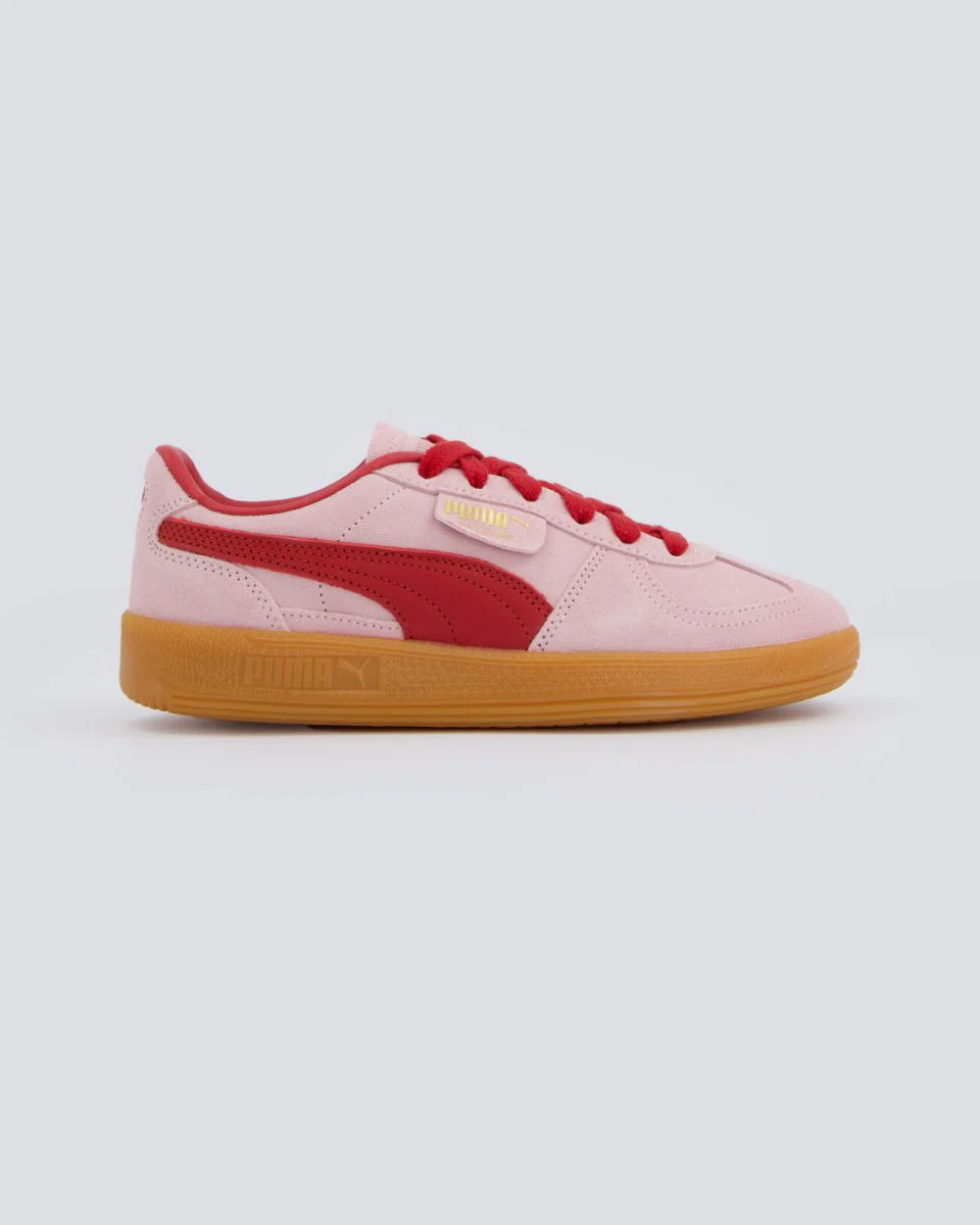 Puma Palermo Premium Rosa Y Rojo Mujer