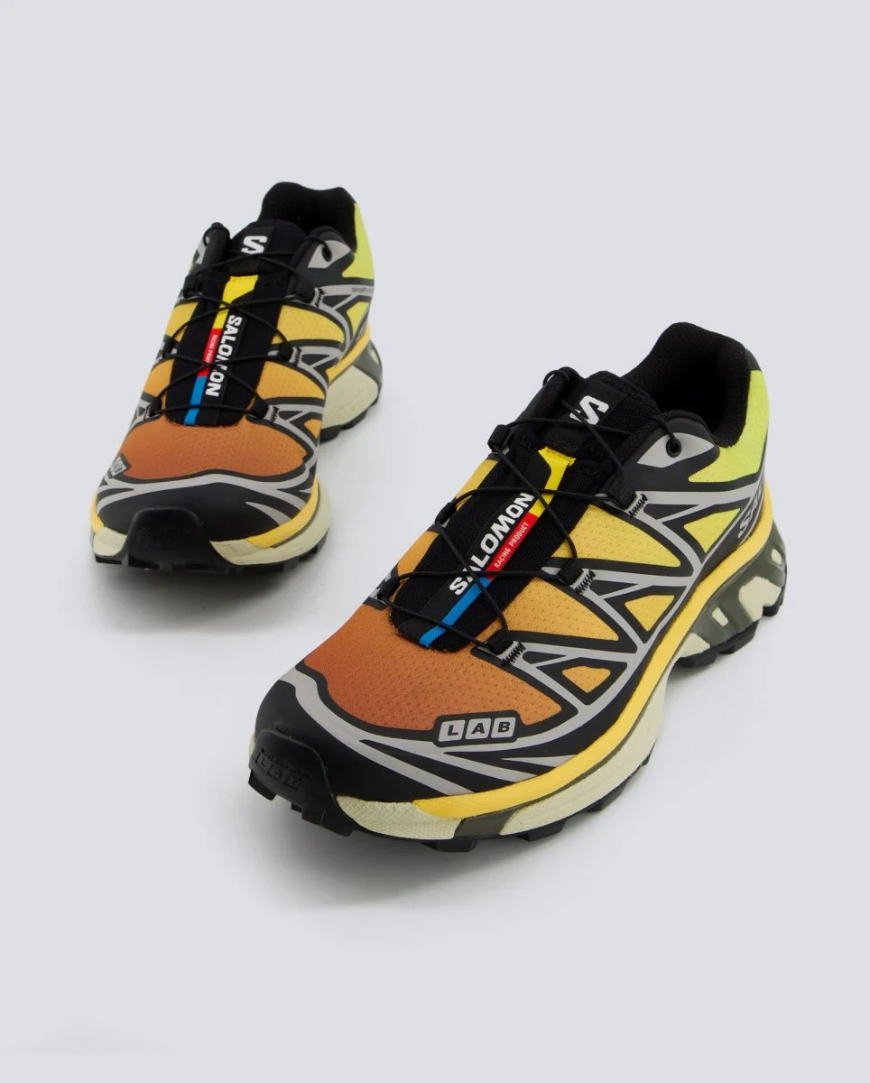 Salomon XT-6 Verde Y Naranja Hombre - Image 6