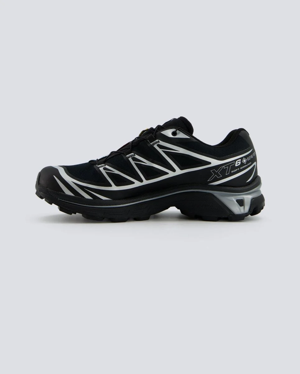 Salomon XT-6 Gore Tex Negro Y Plateado Hombre - Image 5