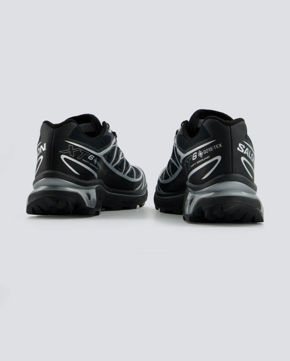 Salomon XT-6 Gore Tex Negro Y Plateado Hombre - Image 6
