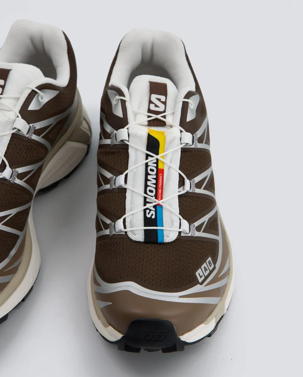 Salomon XT-6 Marrón y Plateado Mujer - Image 2