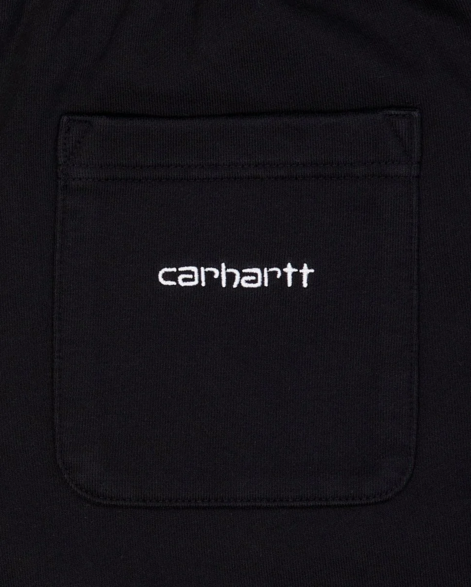 Pantalón Corto Carhartt WIP Brenta Negro Blanco Mujer - Image 6