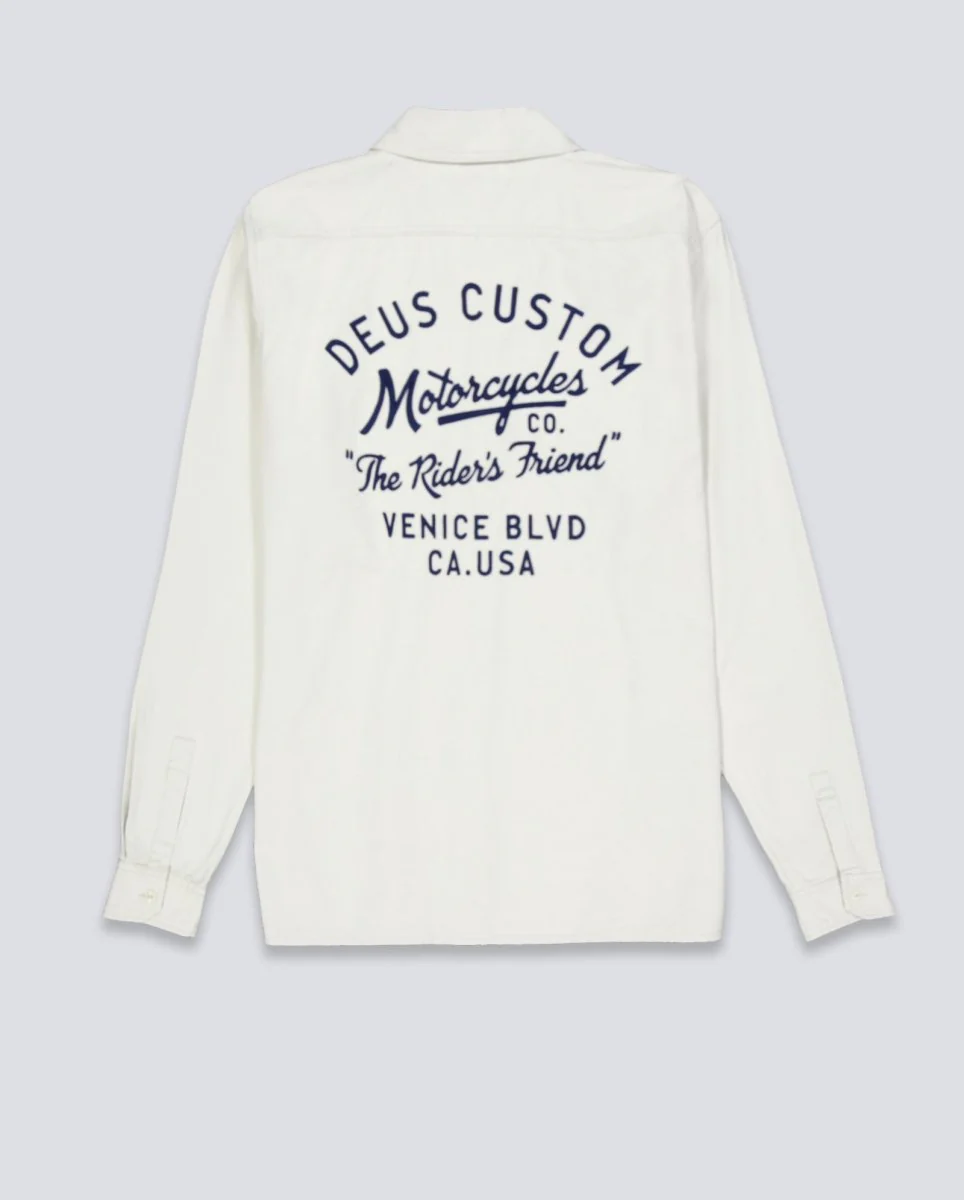 Sobre Camisa Deus Nomad Shirt Beige Unisex - Image 3