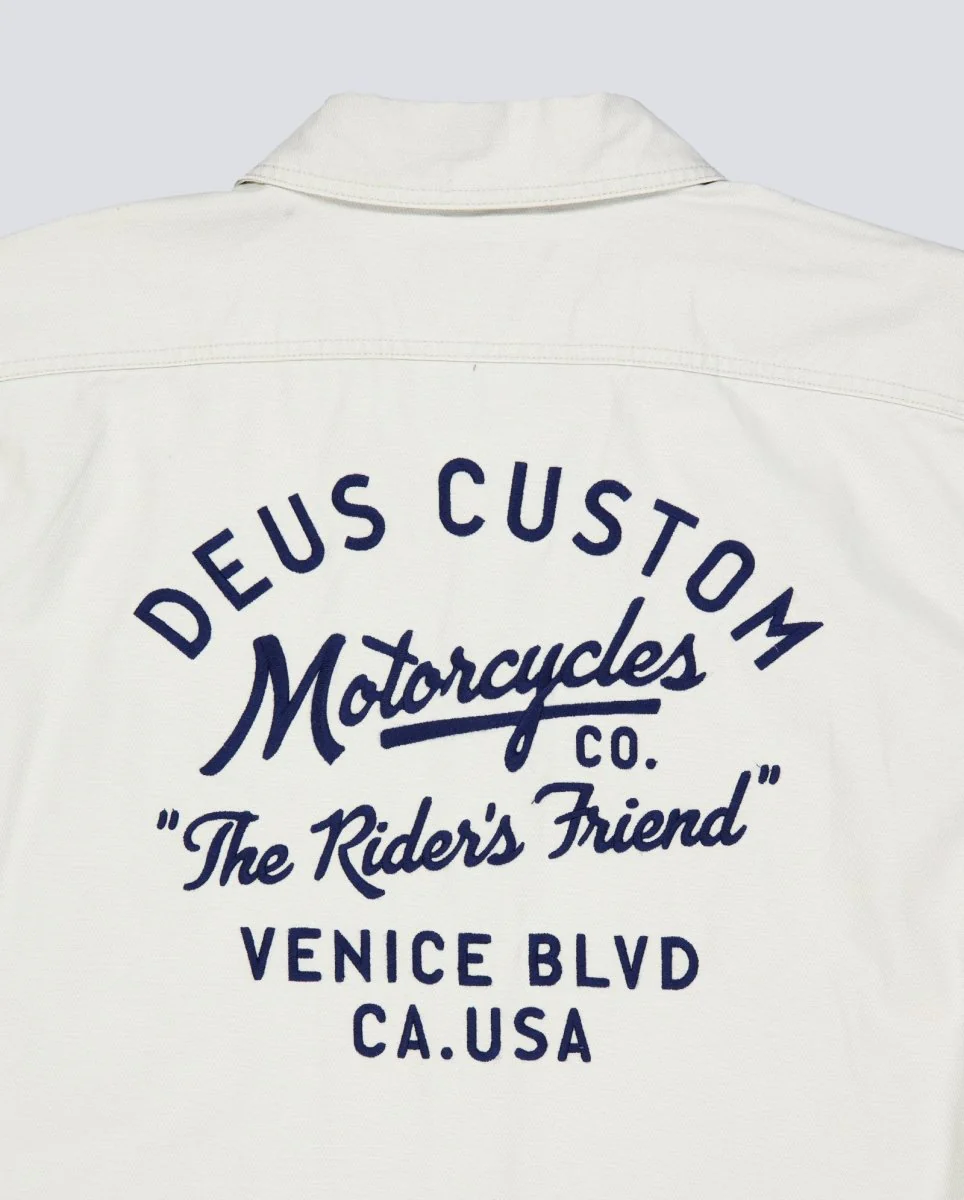 Sobre Camisa Deus Nomad Shirt Beige Unisex - Image 5