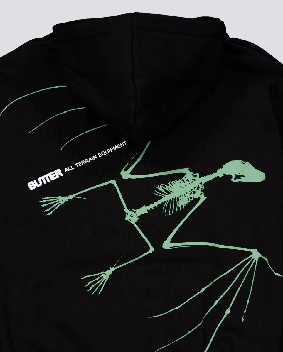 Sudadera Butter Goods Nocturnal Negro Unisex - Image 6