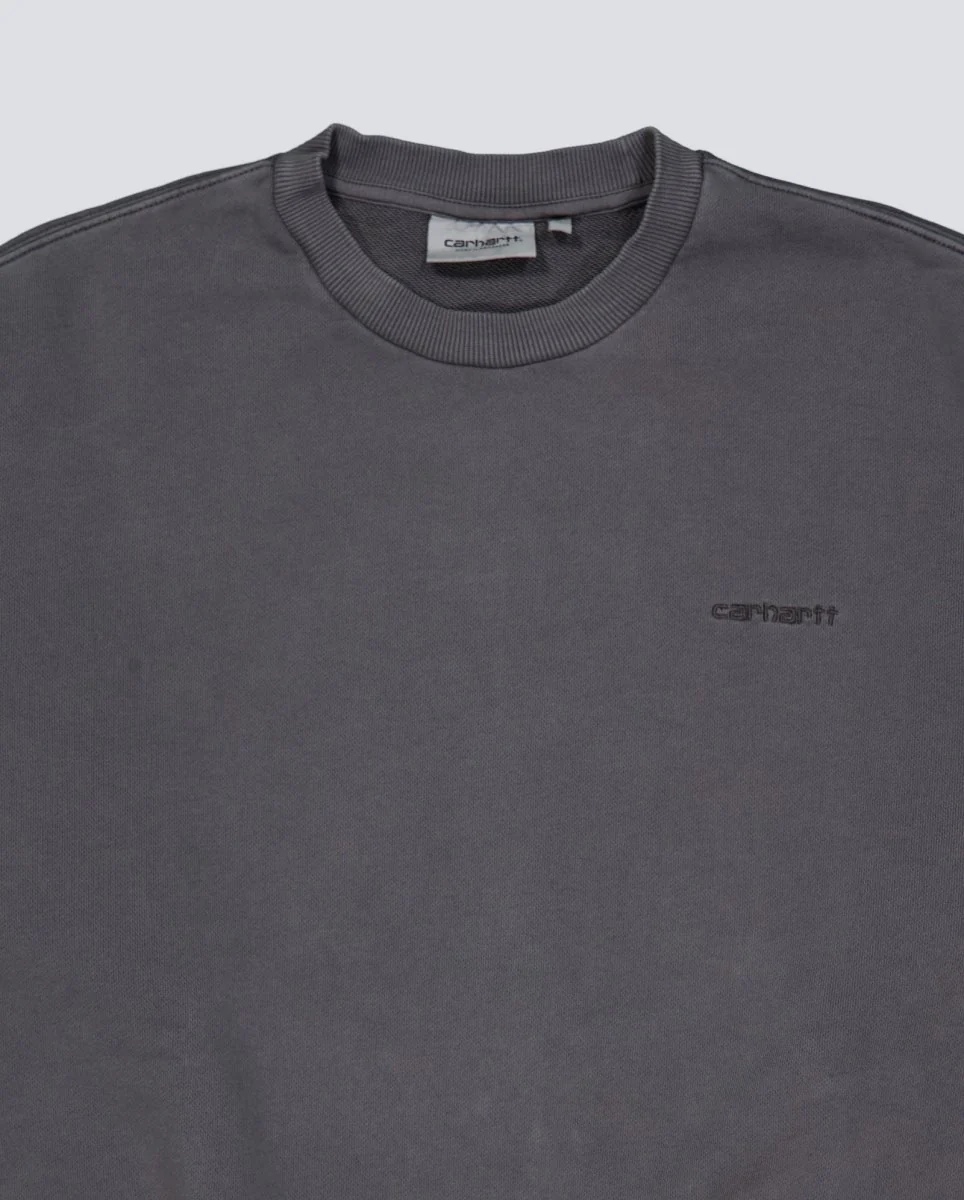 Sudadera Carhartt WIP Benton Gris Unisex - Image 3