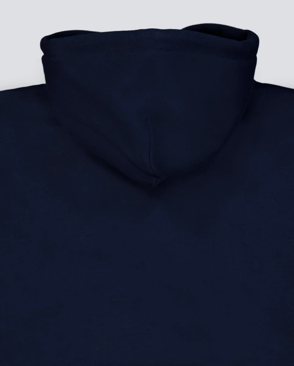 Sudadera Carhartt WIP Logo Marrón Con Capucha Azul Hombre - Image 4