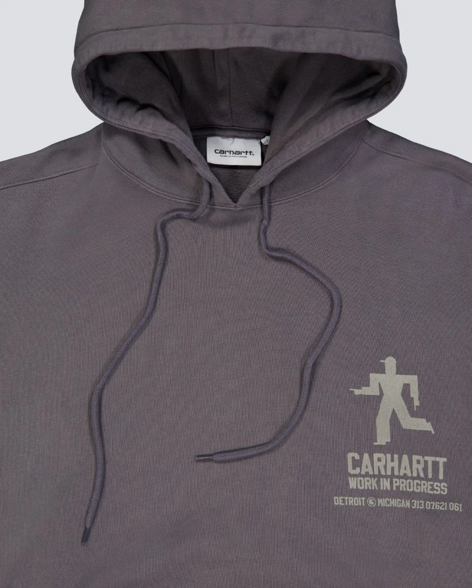 Sudadera Carhartt WIP Distance Gris Unisex - Image 3