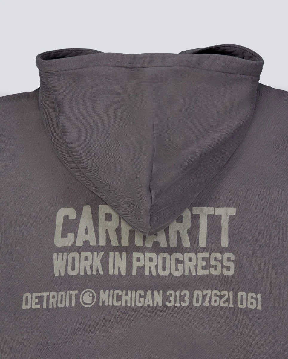 Sudadera Carhartt WIP Distance Gris Unisex - Image 4