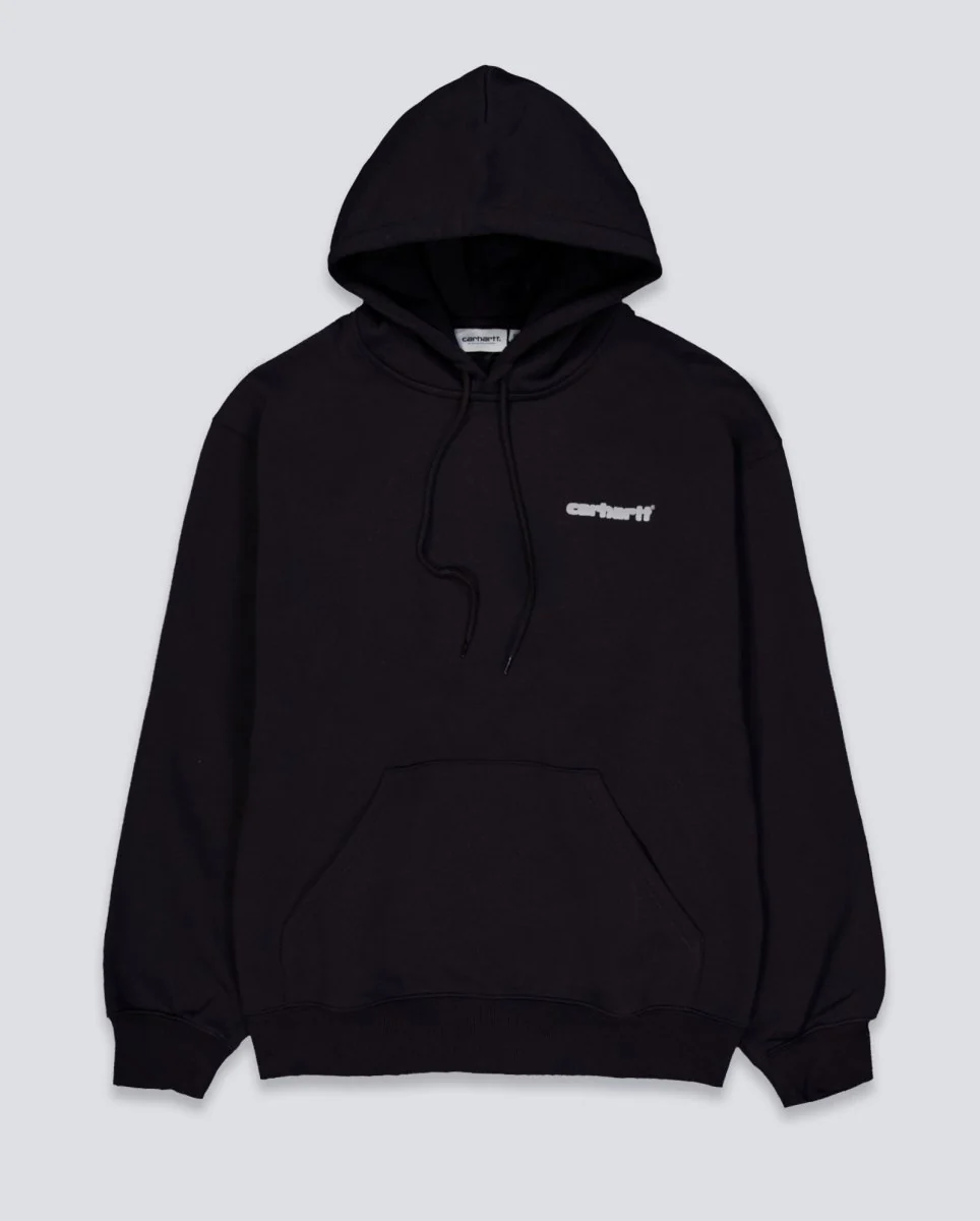 Sudadera Carhartt WIP Hooded Caps Negro Unisex