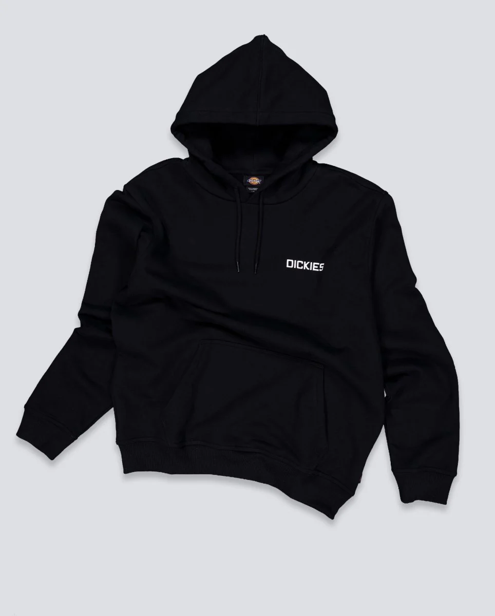 Sudadera con Capucha Dickies Payson Negro Unisex - Image 2