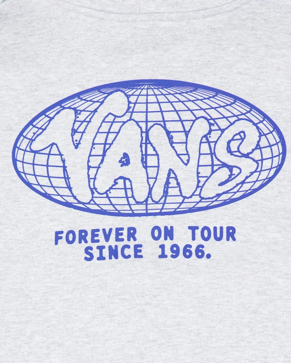 Sudadera con Capucha Vans World Tour Loose Gris Unisex - Image 6