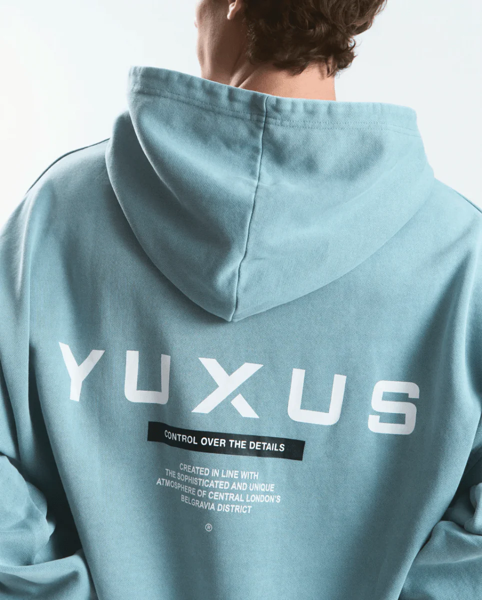 Sudadera con Capucha Yuxus Belgrave Azul Unisex - Image 3