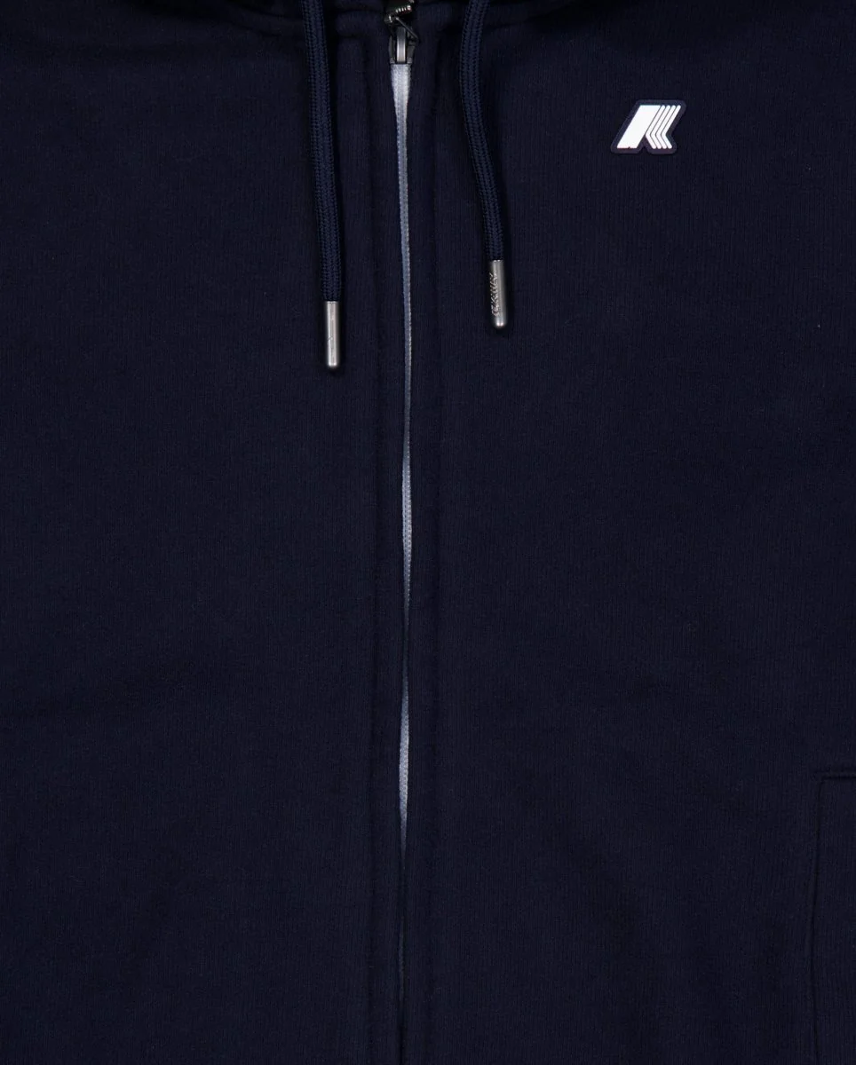 Sudadera K-Way Anthony Azul Unisex - Image 2