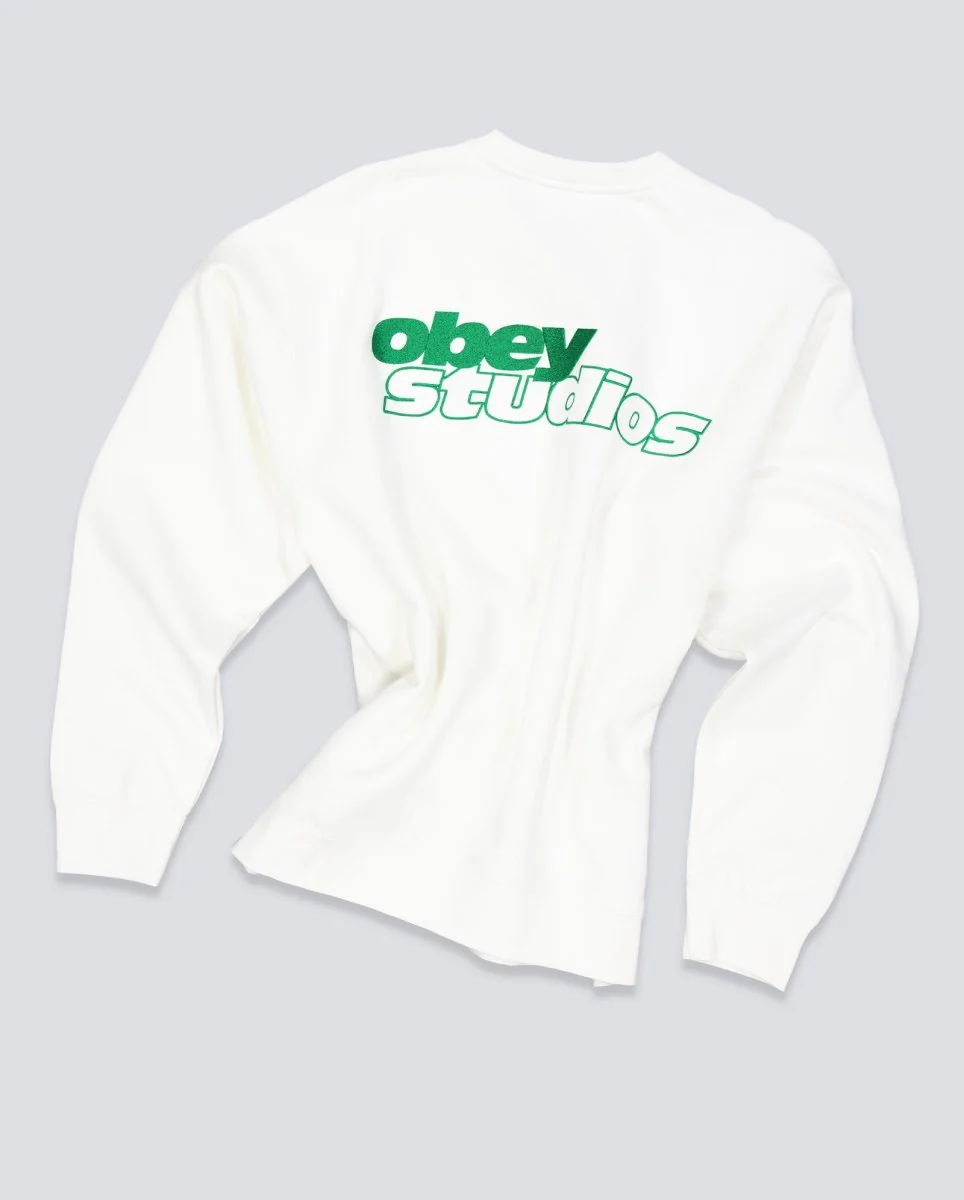 Sudadera Obey Tonic Blanco Unisex - Image 3