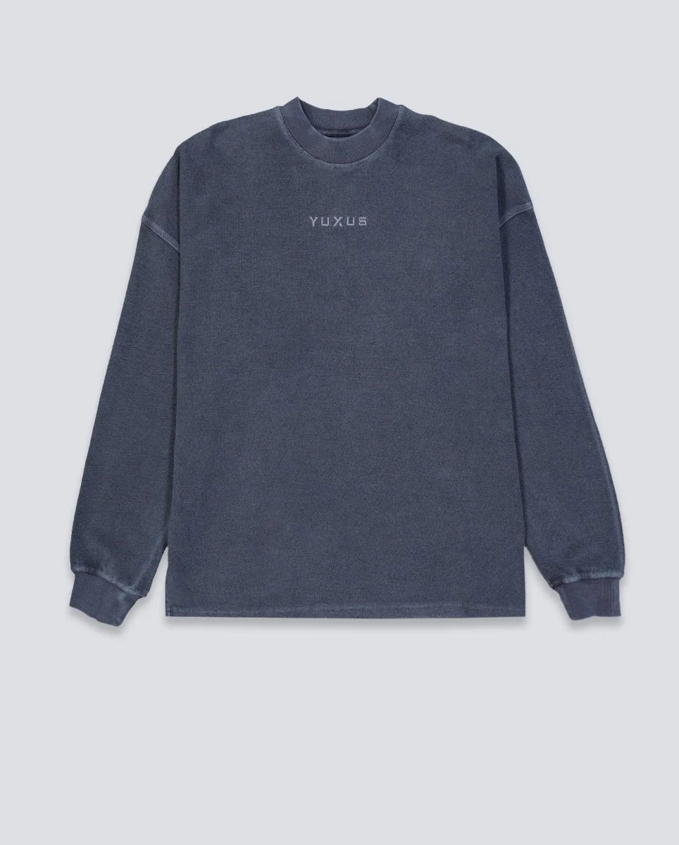 Sudadera Yuxus Cronos Reverse Azul Unisex