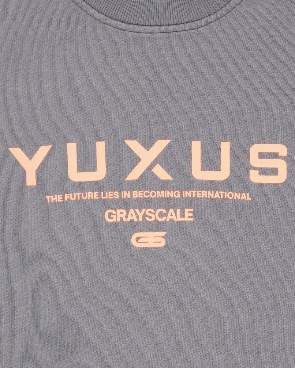 Sudadera Yuxus Grayscale Gris Unisex - Image 5