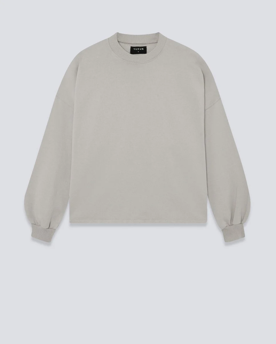 Sudadera Yuxus Grayscale Gris Unisex - Image 2