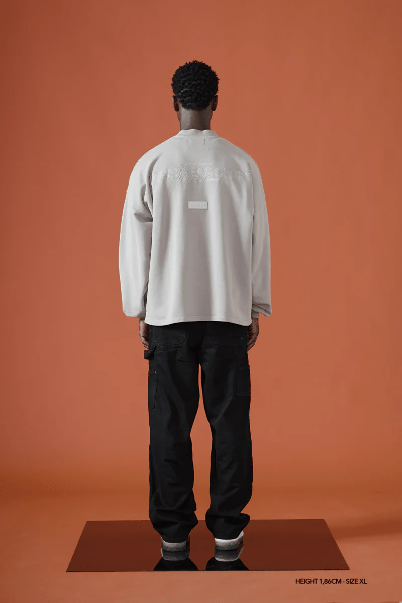 Sudadera Yuxus Grayscale Gris Unisex - Image 5