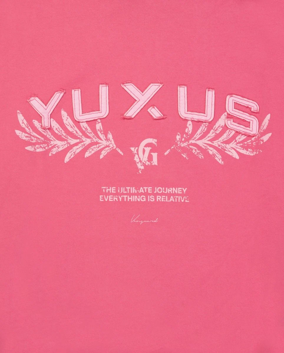 Sudadera Yuxus Magenta Vanguard Hoodie Rosa Unisex - Image 6