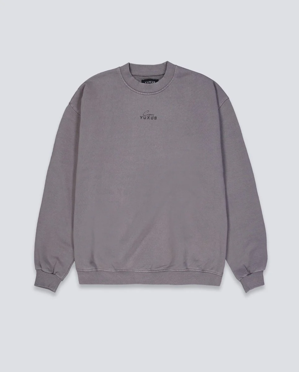 Sudadera Yuxus Mayfair Gris Unisex - Image 2
