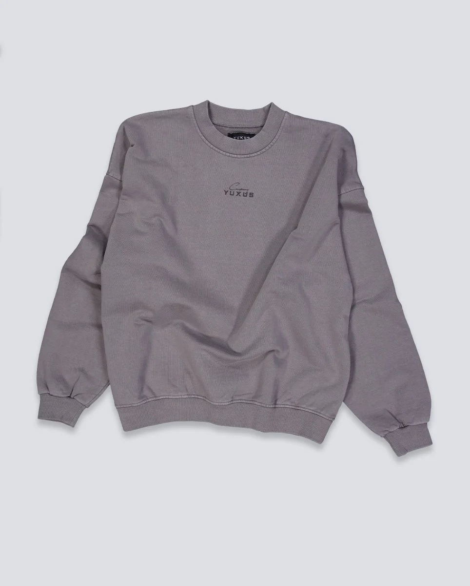 Sudadera Yuxus Mayfair Gris Unisex - Image 3