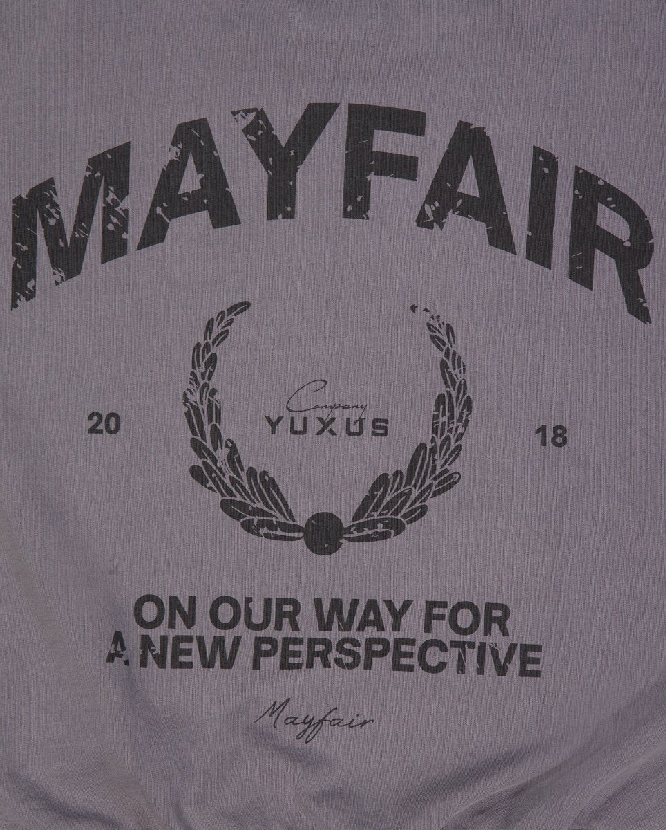 Sudadera Yuxus Mayfair Gris Unisex - Image 5