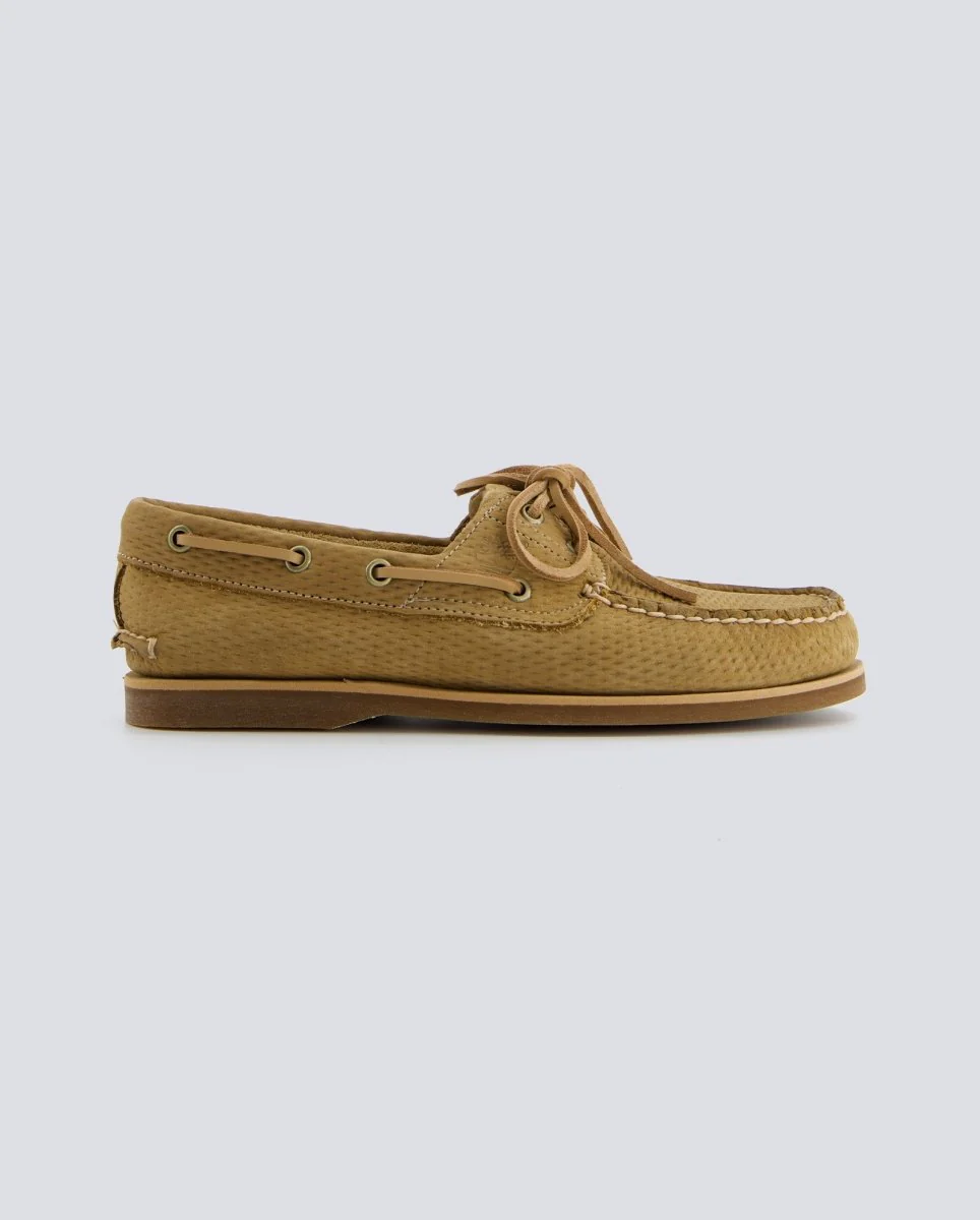 Timberland Crafted Boat Shoe Beige Hombre